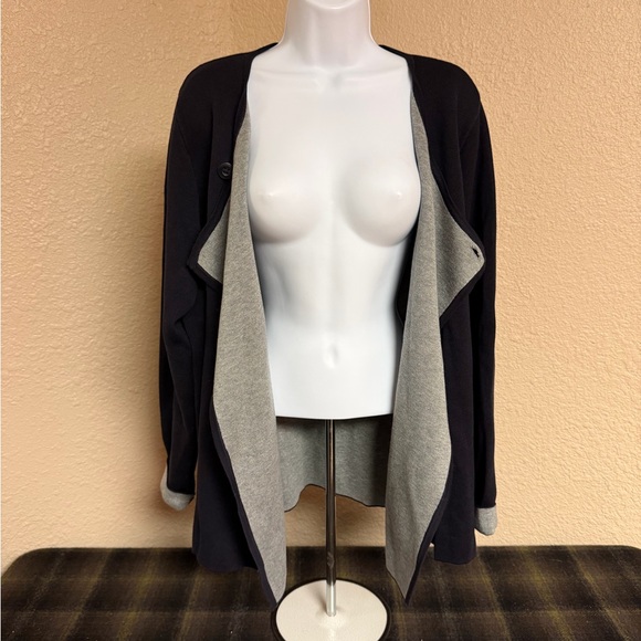 4/$15 Navy Cardigan - Picture 3 of 6